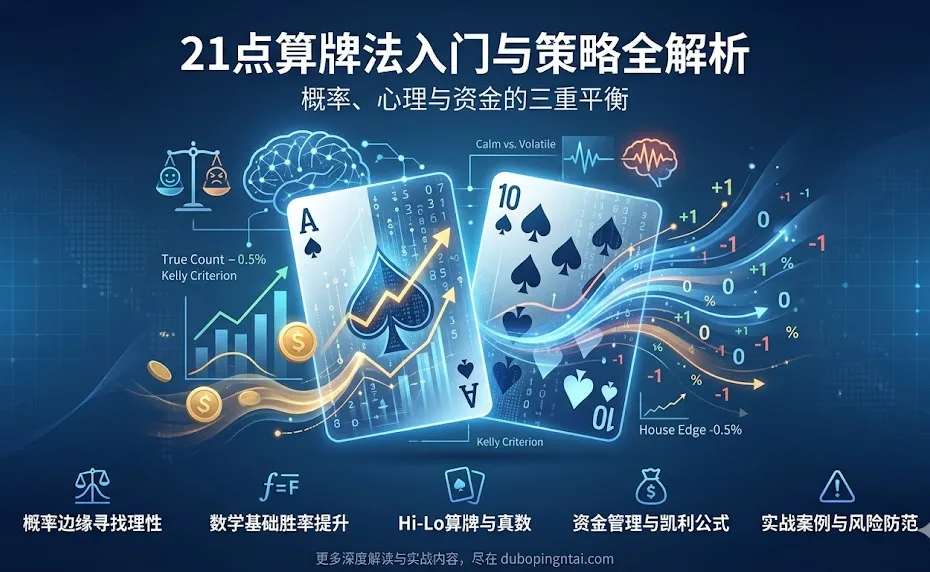 21点算牌法入门与策略全解析：概率、心理与资金的三重平衡