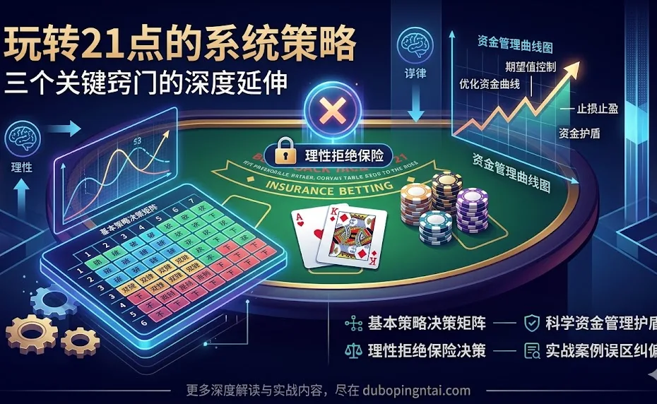 玩转21点的系统策略：三个关键窍门的深度延伸