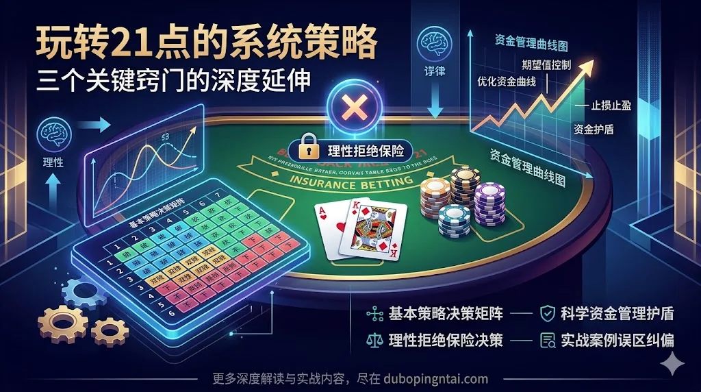 玩转21点的系统策略：三个关键窍门的深度延伸