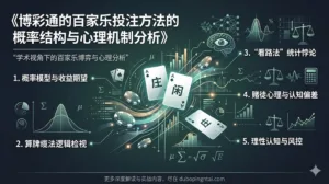 博彩通的百家乐投注方法的概率结构与心理机制分析
