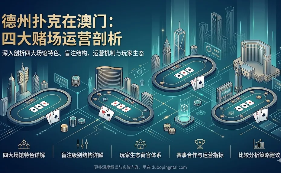 澳门各赌场的德州扑克厅
