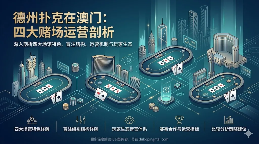 澳门各赌场的德州扑克厅