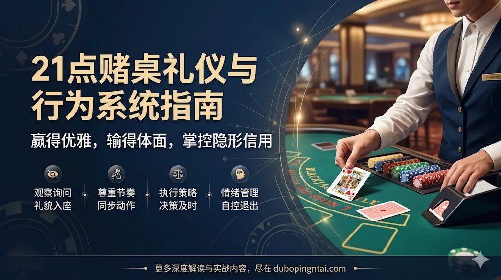 博彩通：21点赌桌礼仪与行为系统指南