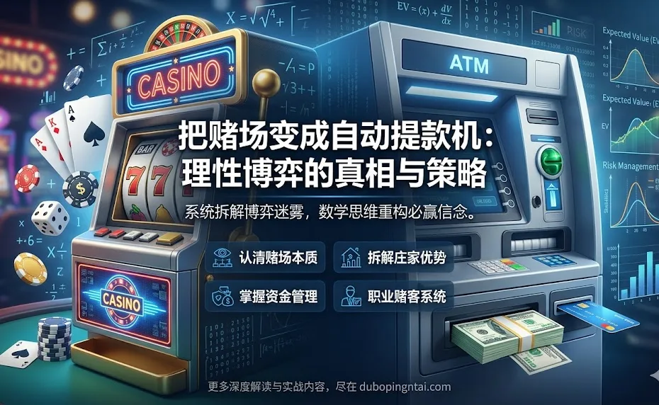 把赌场变成我们的自动提款机：理性博弈的真相与策略