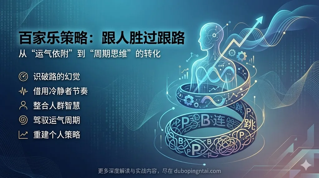 百家乐策略：跟人胜过跟路 ——从“运气依附”到“周期思维”的转化