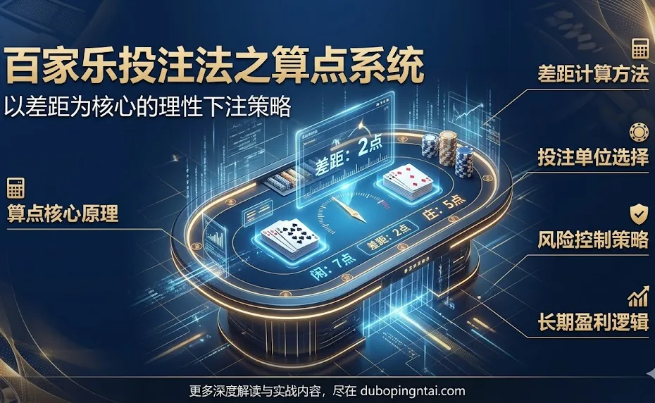 百家乐投注法之算点系统：以差距为核心的理性下注策略