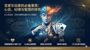 百家乐玩家的必备素质：心态、纪律与智慧的修炼法则