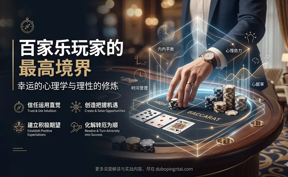 百家乐玩家的最高境界：幸运的心理学与理性的修炼