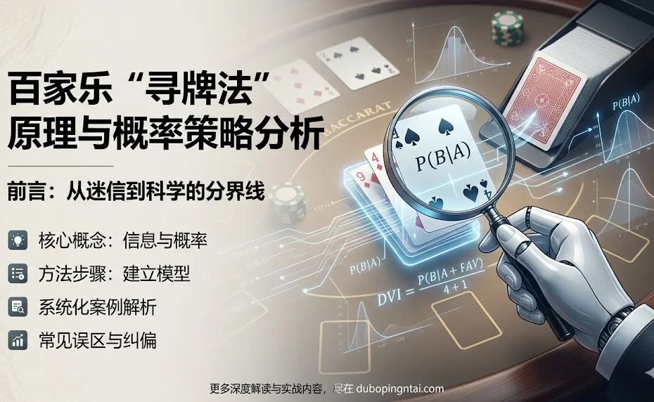 百家乐“寻牌法”原理与概率策略分析