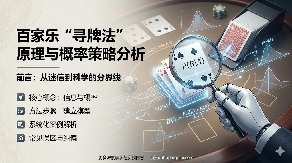 百家乐“寻牌法”原理与概率策略分析