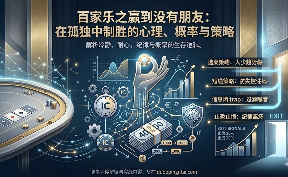 百家乐之赢到没有朋友：在孤独中制胜的心理、概率与策略