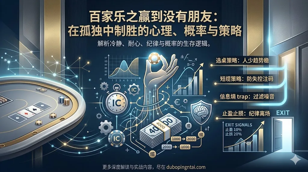 百家乐之赢到没有朋友:在孤独中制胜的心理、概率与策略