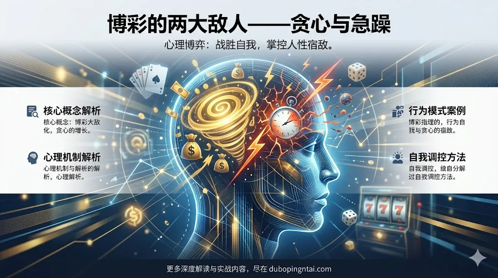 博彩的两大敌人——贪心与急躁