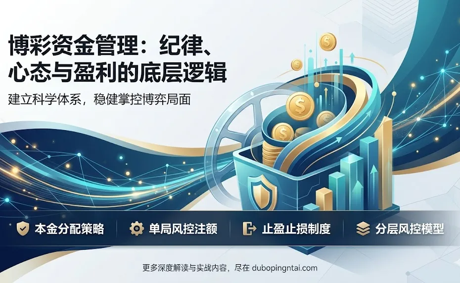 博彩投资者要学会博彩资金管理：纪律、心态与盈利的底层逻辑
