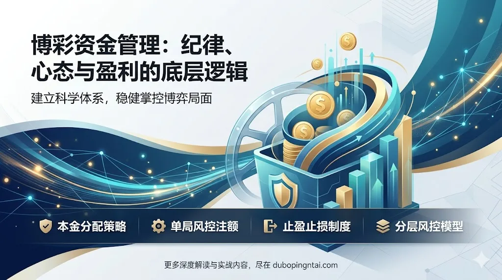 博彩投资者要学会博彩资金管理：纪律、心态与盈利的底层逻辑