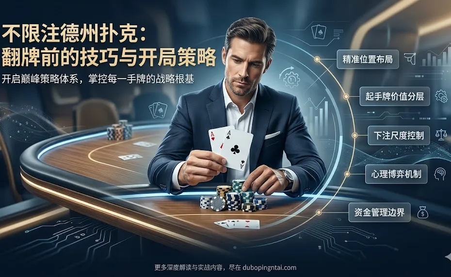 不限注德州扑克翻牌前的技巧