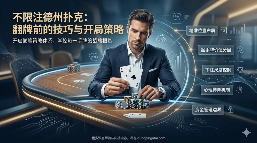 不限注德州扑克翻牌前的技巧