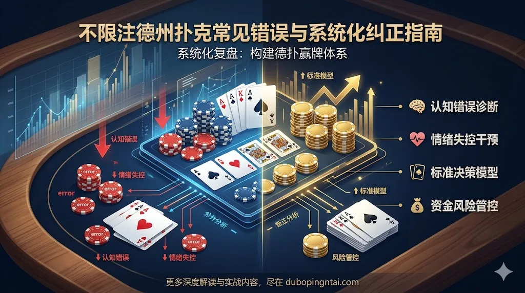 不限注德州扑克中的常见错误与系统化纠正指南