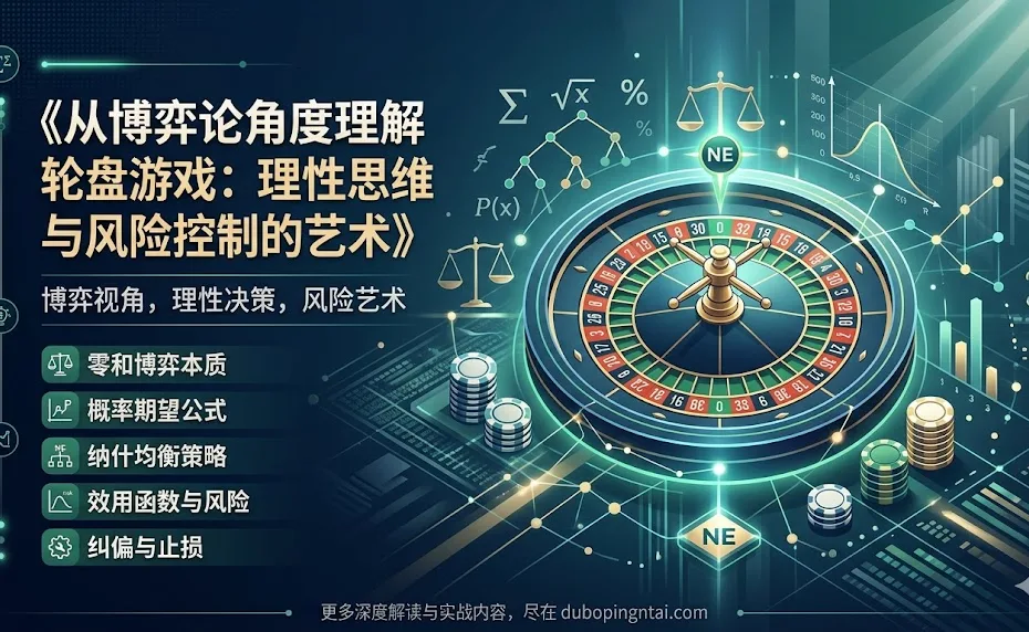 《从博弈论角度理解轮盘游戏：理性思维与风险控制的艺术》