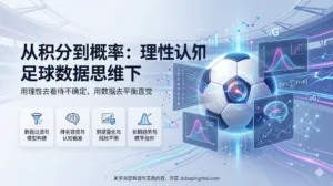 从积分到概率：理性认知下的足球数据思维