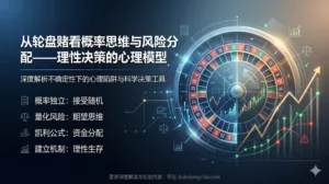 从轮盘赌看概率思维与风险分配——理性决策的心理模型