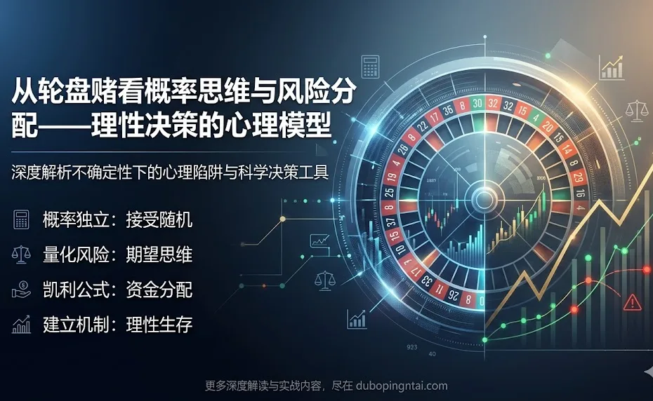从轮盘赌看概率思维与风险分配——理性决策的心理模型