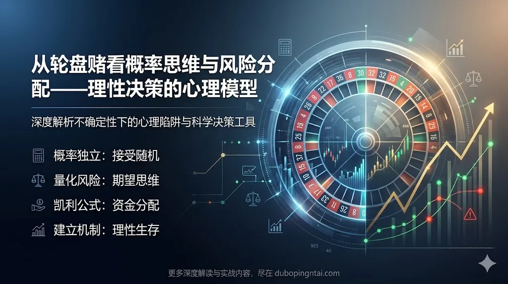 从轮盘赌看概率思维与风险分配——理性决策的心理模型