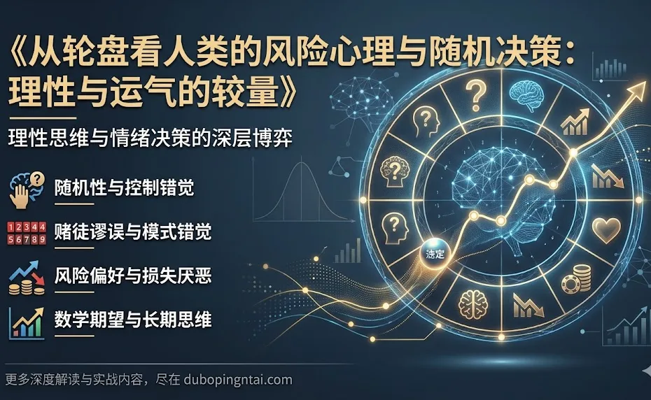 从轮盘看人类的风险心理与随机决策：理性与运气的较量
