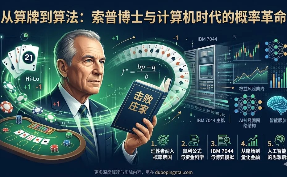 从算牌到算法：索普博士与计算机时代的概率革命