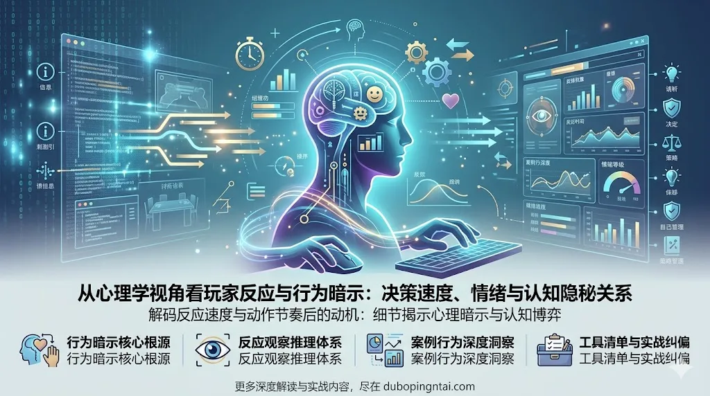 从心理学视角看玩家反应与行为暗示：决策速度、情绪与认知的隐秘关系