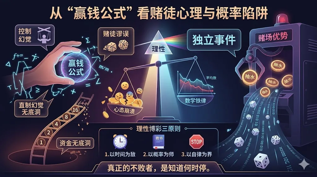 从“赢钱公式”看赌徒心理与概率陷阱