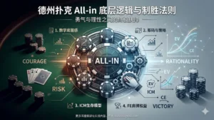 德州扑克All-in的底层逻辑与制胜法则  ——勇气与理性之间的终极抉择