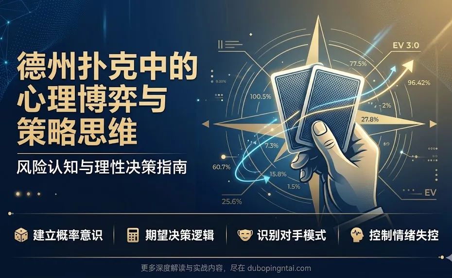德州扑克中的心理博弈与策略思维——风险认知与理性决策指南