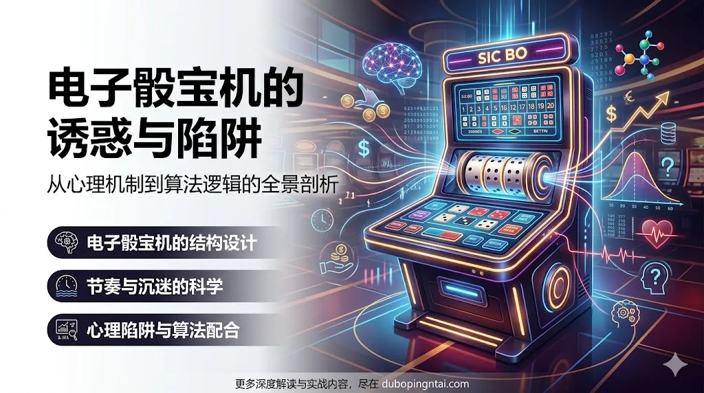 电子骰宝机的诱惑与陷阱 ——从心理机制到算法逻辑的全景剖析