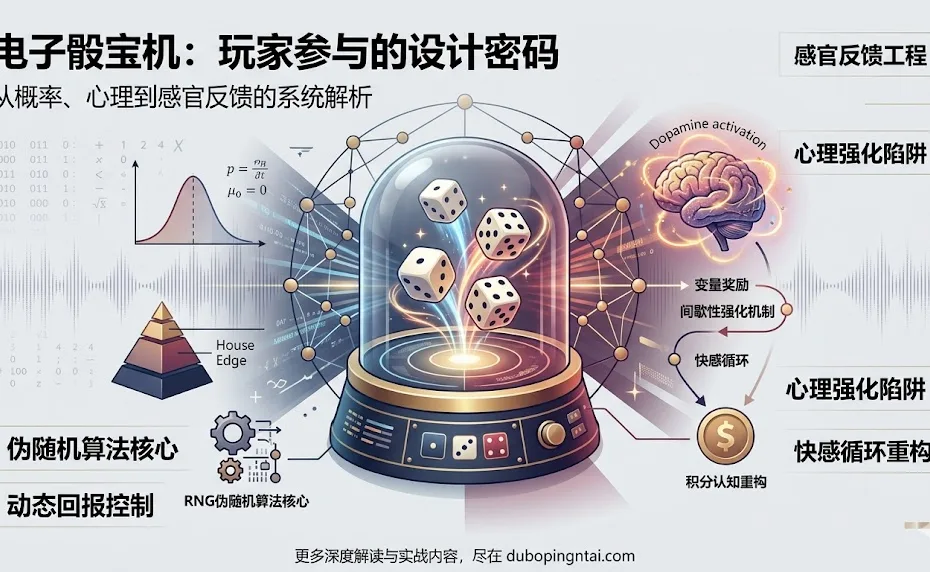 电子骰宝机怎样被设计以增加玩家参与 ——从概率、心理到感官反馈的系统解析