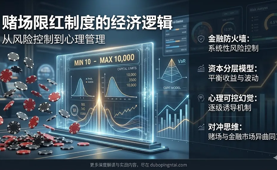 赌场限红制度的经济逻辑：从风险控制到心理管理