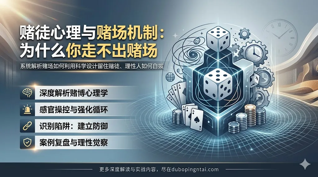 赌徒心理与赌场机制：为什么你走不出赌场