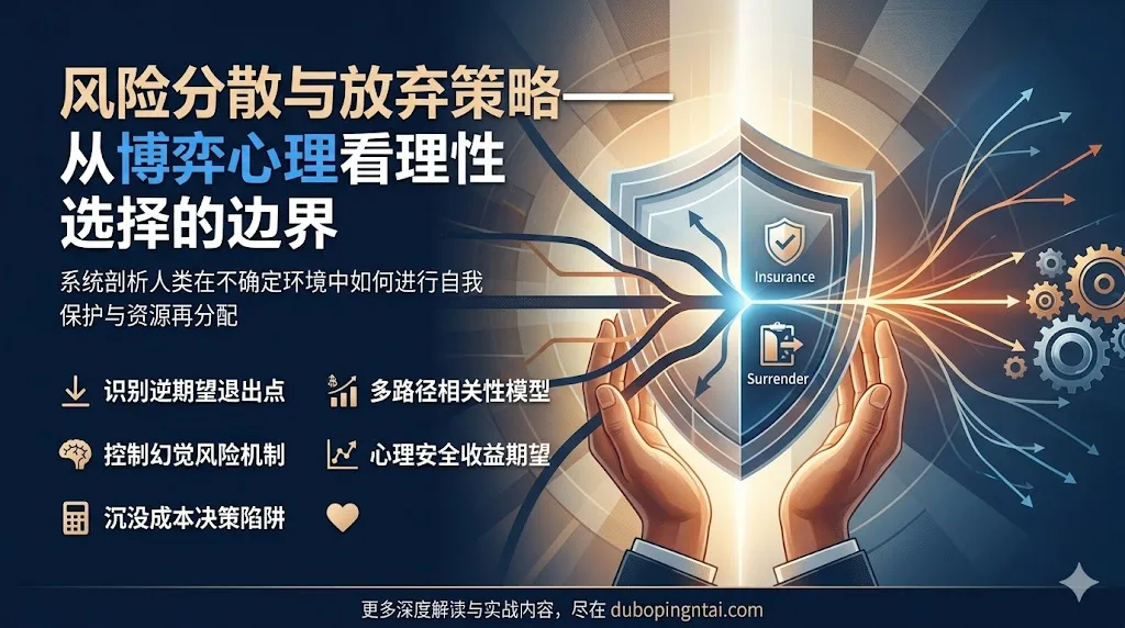 风险分散与放弃策略——从博弈心理看理性选择的边界