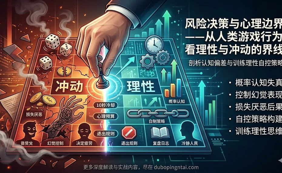 风险决策与心理边界——从人类游戏行为看理性与冲动的界线