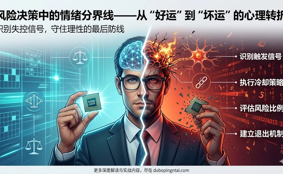 风险决策中的情绪分界线——从“好运”到“坏运”的心理转折