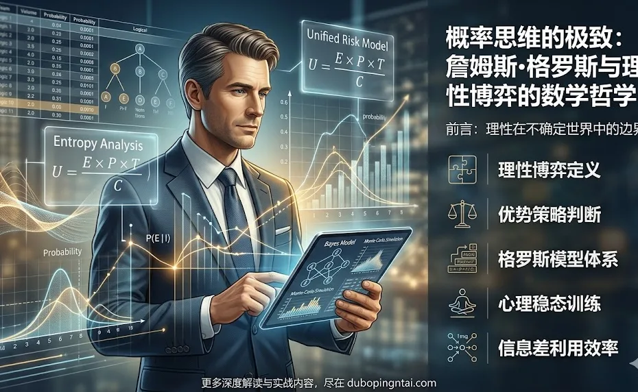概率思维的极致：詹姆斯·格罗斯与理性博弈的数学哲学