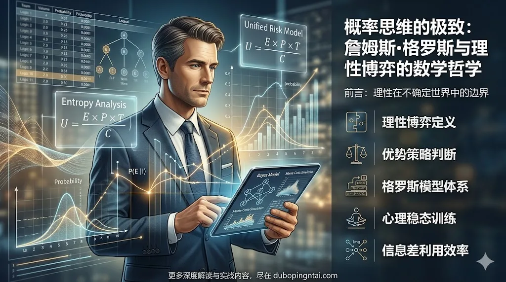 概率思维的极致：詹姆斯·格罗斯与理性博弈的数学哲学