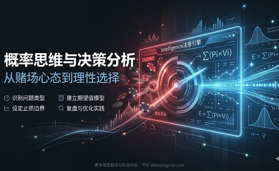 概率思维与决策分析：从赌场心态到理性选择