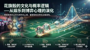 花旗骰的文化与概率逻辑——从娱乐到博弈心理的演化