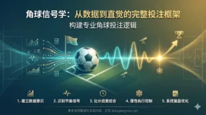 角球信号学：从数据到直觉的完整投注框架