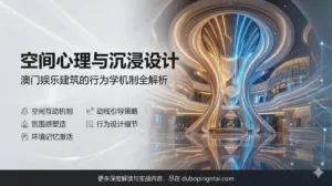 空间心理与行为设计——从澳门娱乐建筑看沉浸体验的心理机制