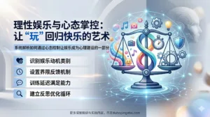 理性娱乐与心态掌控：让“玩”回归快乐的艺术