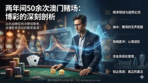 两年间50余次澳门赌场——对博彩的深刻认识及剖析
