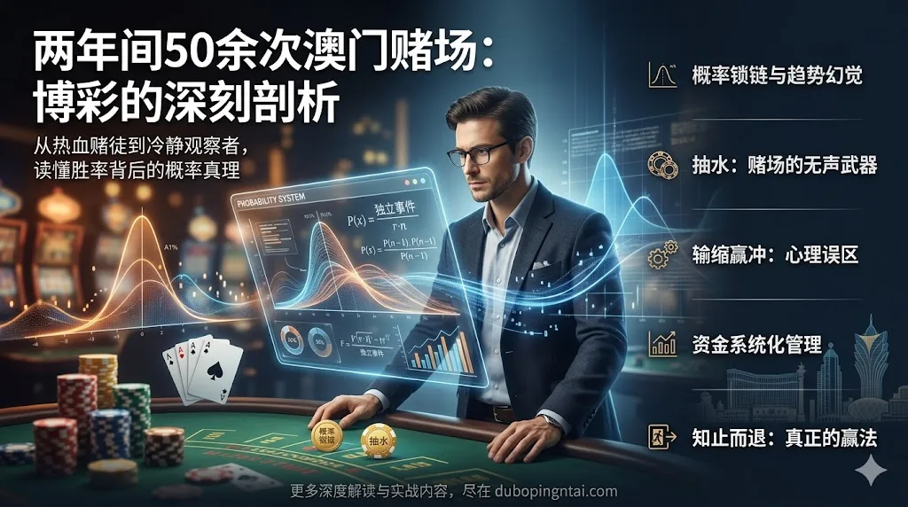 两年间50余次澳门赌场——对博彩的深刻认识及剖析