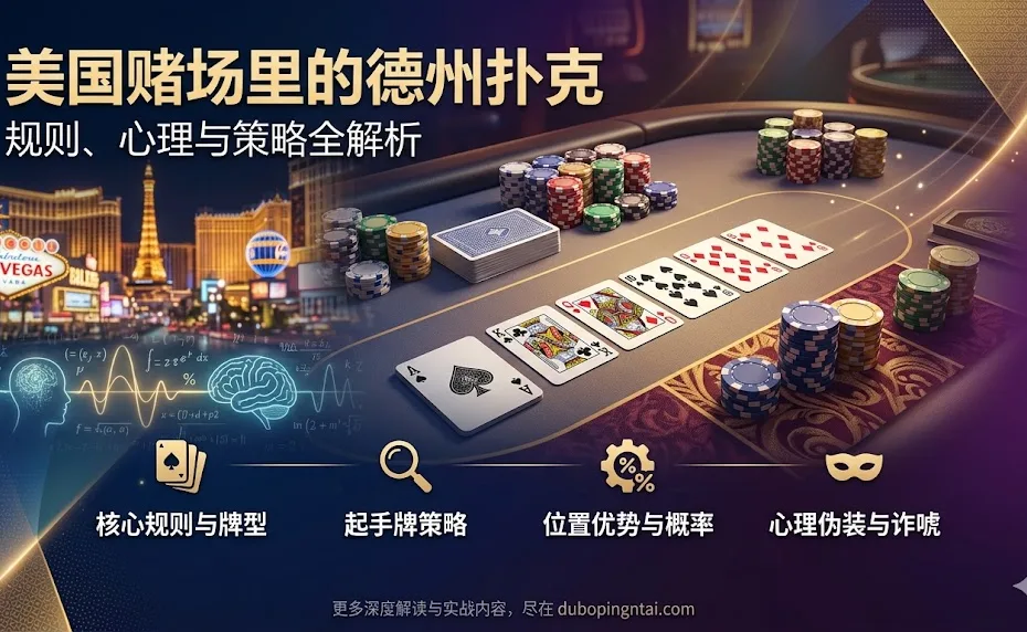 美国赌场里的德州扑克：规则、心理与策略全解析